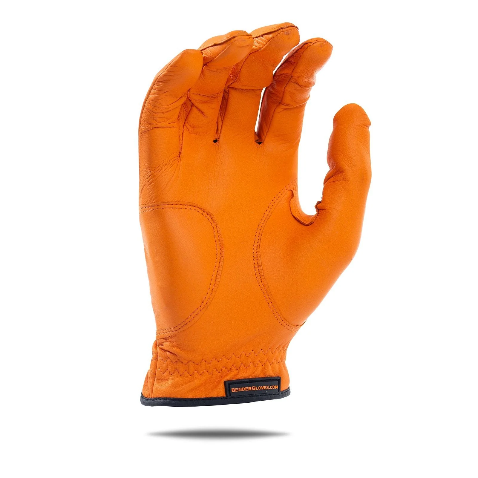 Orange Elite Tour Golf Glove - Image 2